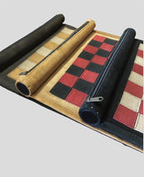 Leather Chess Roll Up -Large