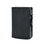 Eazicard | RFID Genuine Leather Wallet - Double Saddle