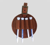 The Gentry | Leather Golf Tee Holder