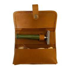 The Gentry | Leather Razor And Brush Case