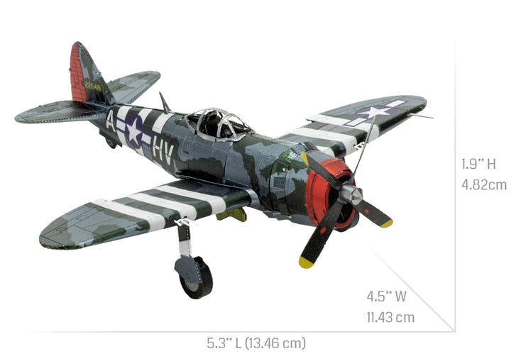 Metal Earth | P-47 Thunderbolt - Hobby & Collectables
