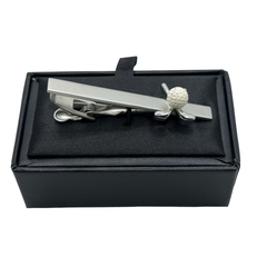 Tie Pin - Golf Ball & Clubs