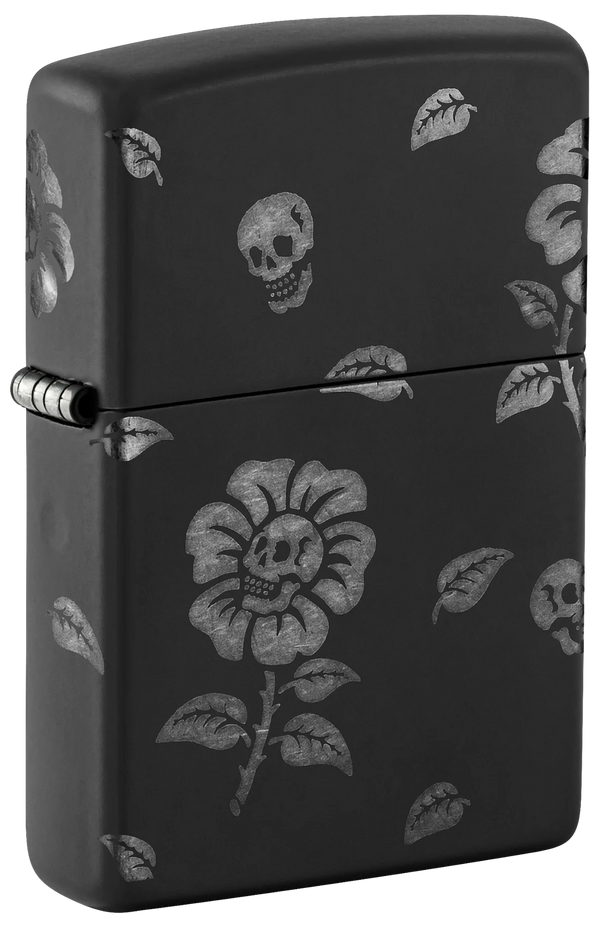 Zippo Lighter | 218C Flower Skulls