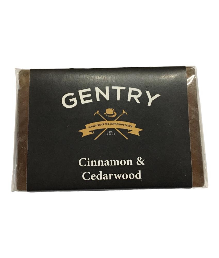 The Gentry Soap Bar Cinnamon & Cedarwood