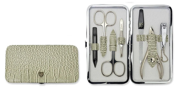 Kellermann | Manicure Set Grey Croco -7849PN