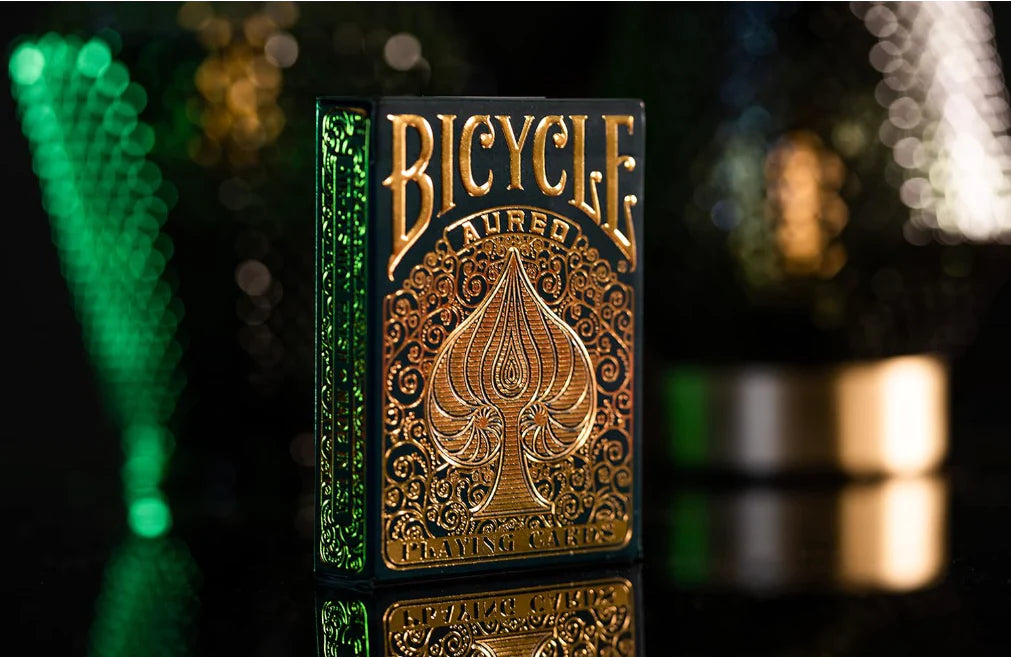 BICYCLE AUREO BLACK CARDS