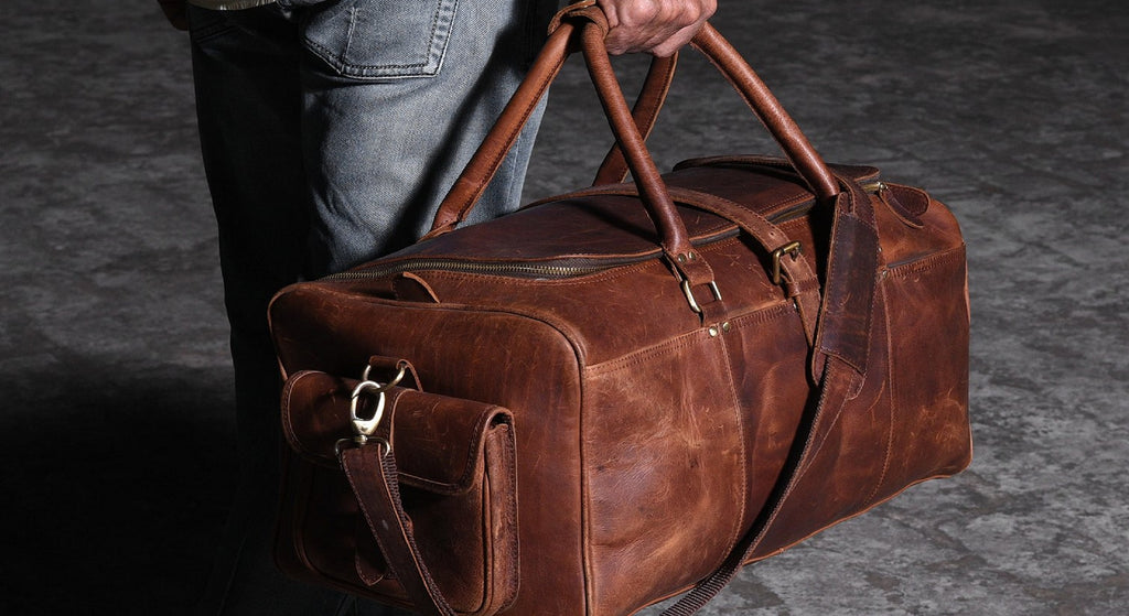 Leather goods for men