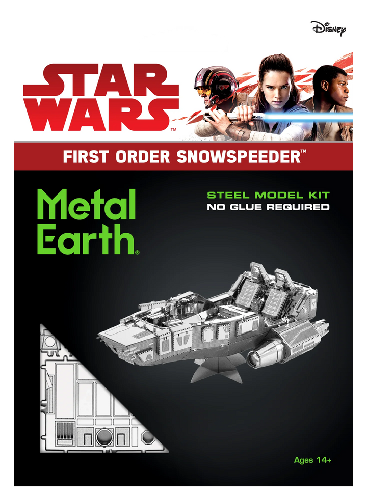 Metal Earth | Star Wars First Order Snowspeeder - Hobby & Collectables