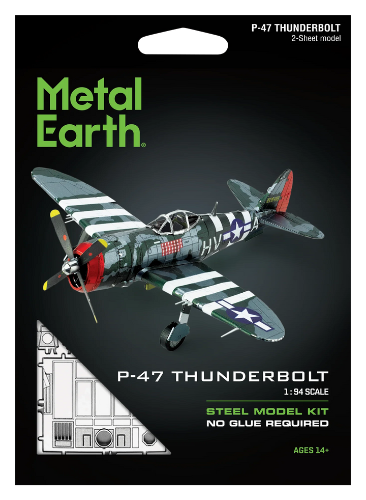 Metal Earth | P-47 Thunderbolt - Hobby & Collectables