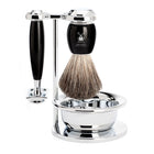 Muhle | Vivo Shave Set 4 Piece - Black