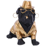 Bulldog with Cigar Figurine