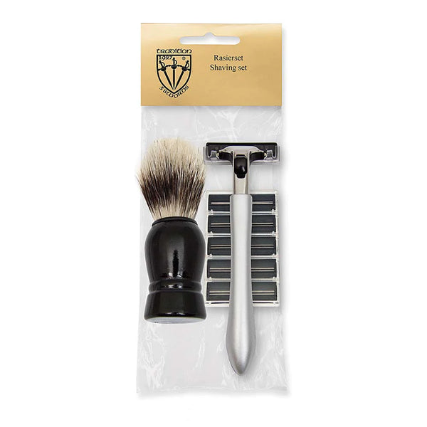 Kellermann | Shave Brush, Razor & Blades Kit