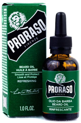 Proraso Beard Oil 30Ml Refresh Green