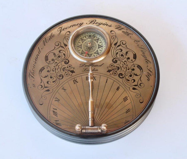Sundial With Compass
