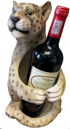 Wine Bottle Holder - Leopard