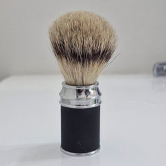 The Gentry | Knurled Black Badger Shave Brush