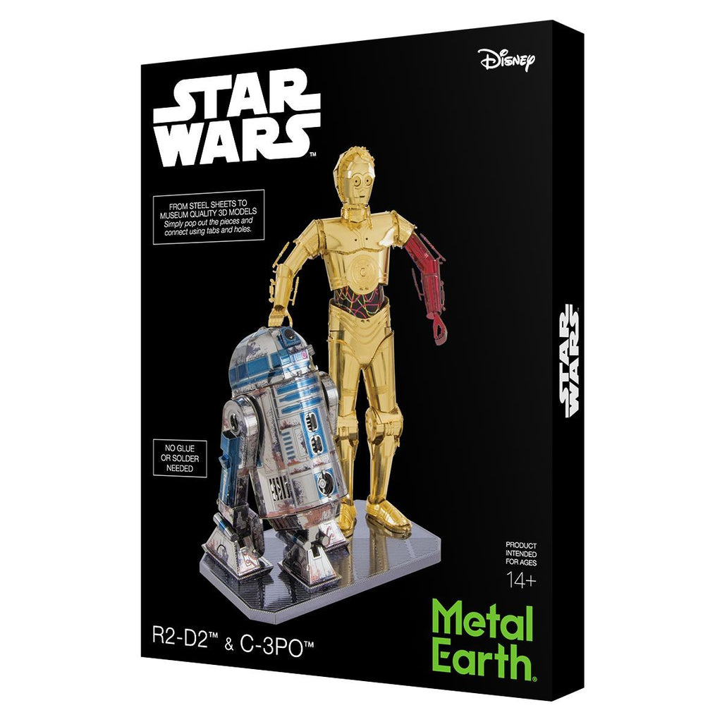 Metal Earth Gift Box C-3Po & R2-D2