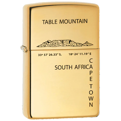 Zippo Lighter | Table Mountain (254B)