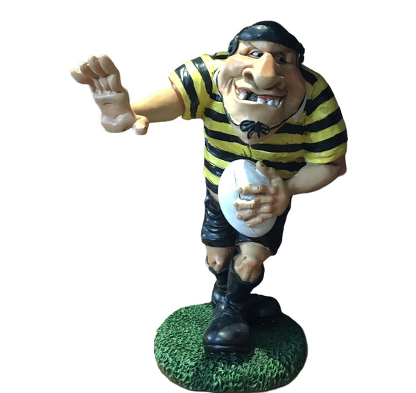 Rugby Player Figurine