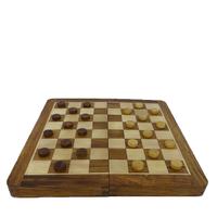 3 In 1 Walnut 30Cm Magnetic Chess, Backgammon And Draughts Sets