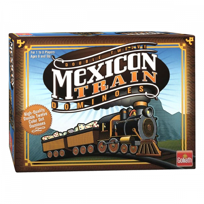 Double 12 Mexican Train Dominoes