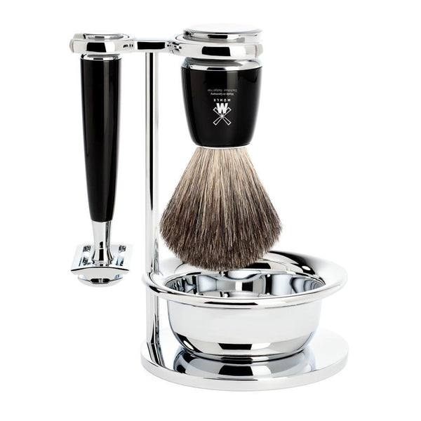 Muhle | Rytmo 4 Piece Shave Set - Badger