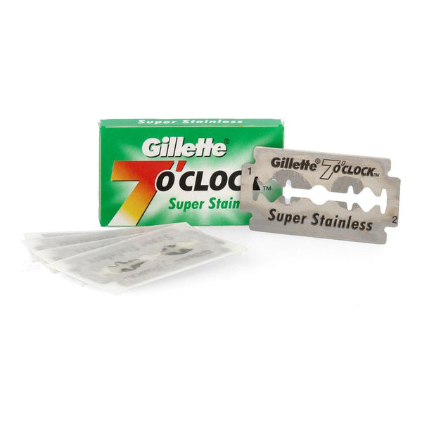 Gillette | 7 O'clock Super Stainless Razor Blade (5 Pack)