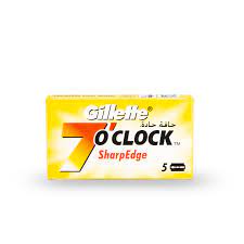 Gillette | 7 O'Clock  Sharp Edge Razor Blade (5 Pack)