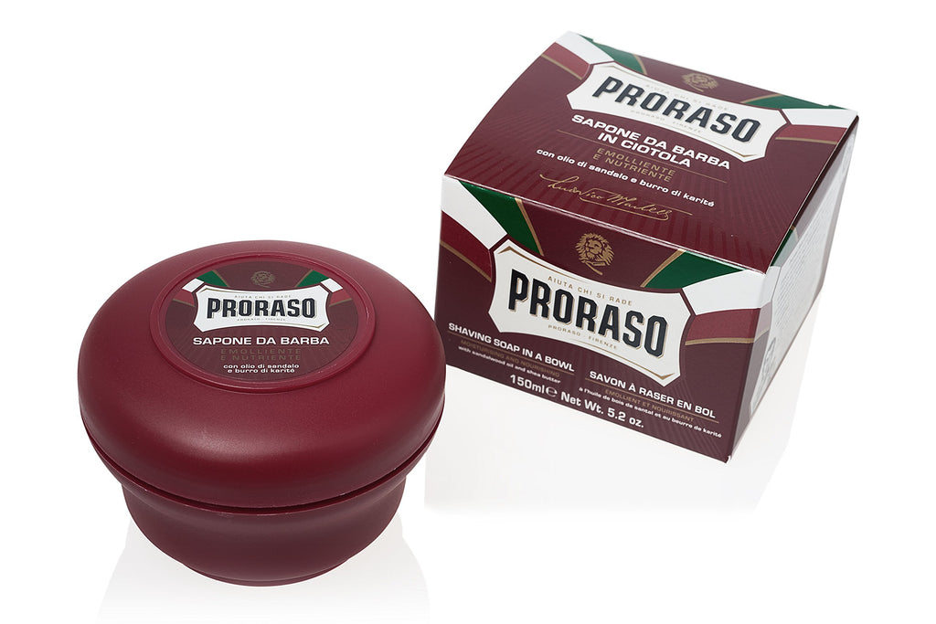 Proraso Nourish Shave Soap Jar Red 150ml
