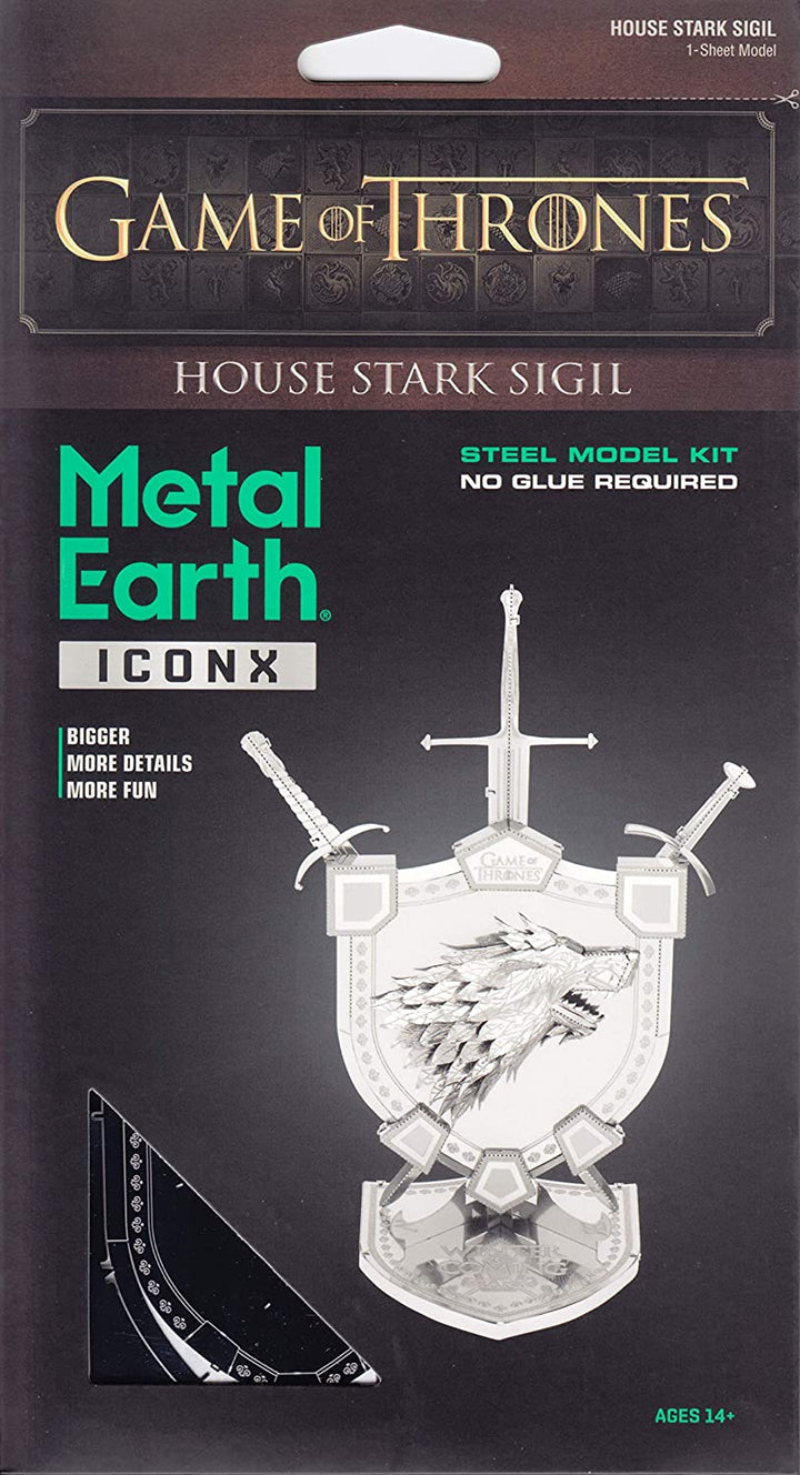 Metal Earth Game of Thrones - House of Stark - Hobby & Collectables
