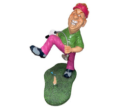 Angry Golfer Figurine