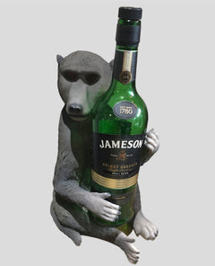 Wine Bottle Holder - Baboon