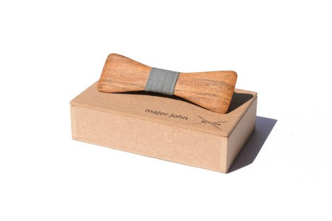 Major John Wooden Bow Tie - R12.3 - Bow Ties & Neckties