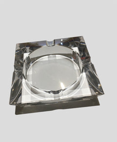 Square Crystal Ashtray