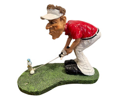 Birdy Golfer Figurine