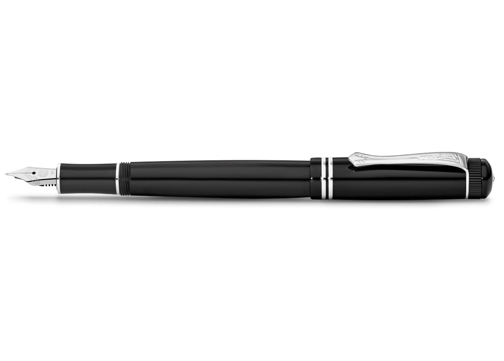 Kaweco Dia2 Fountain Pen Black Chrome Fine Nib