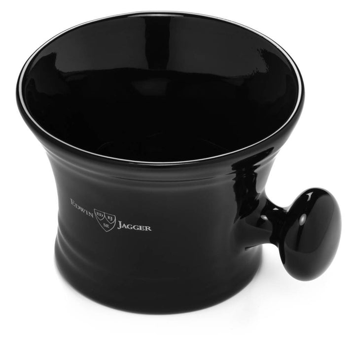 Edwin Jagger | Porcelain Shaving Bowl with Handle - Shaving Bowls & Mugs