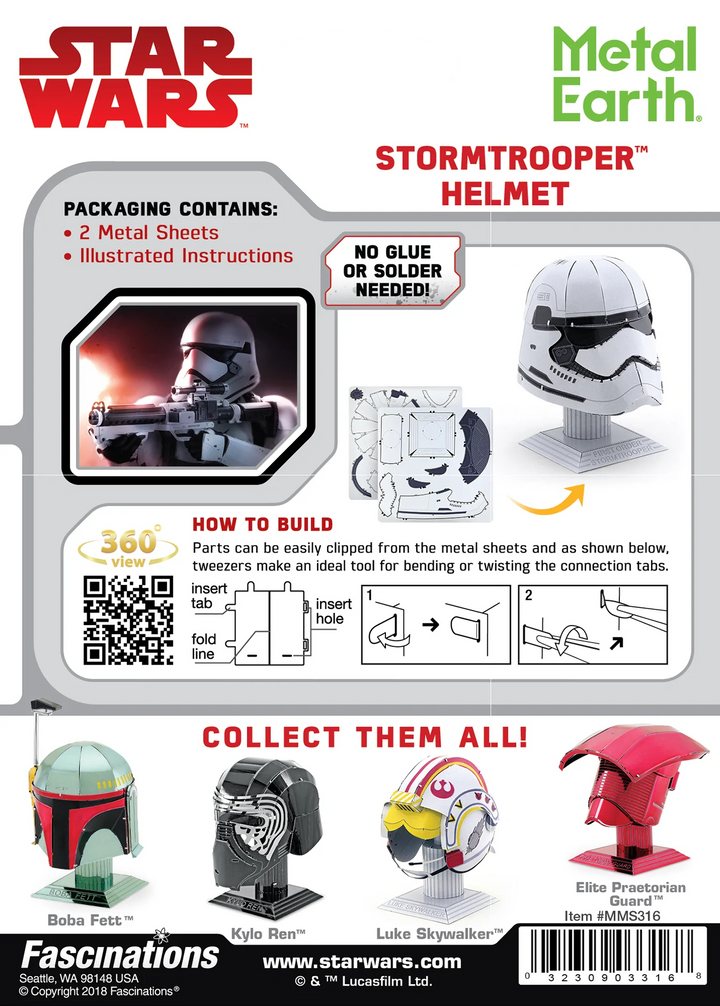 Metal Earth | Star Wars Stormtrooper Helmet - Hobby & Collectables