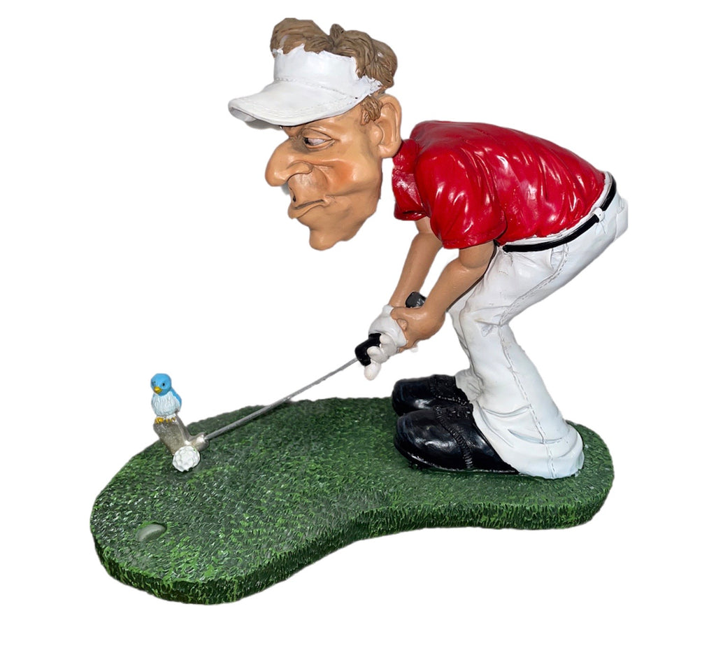 Birdy Golfer Figurine
