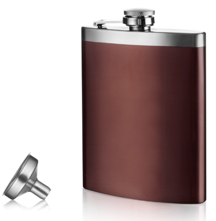 Vacu Vin | Hip Flask With Funnel