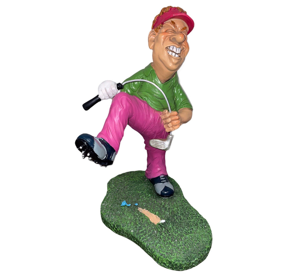 Angry Golfer Figurine