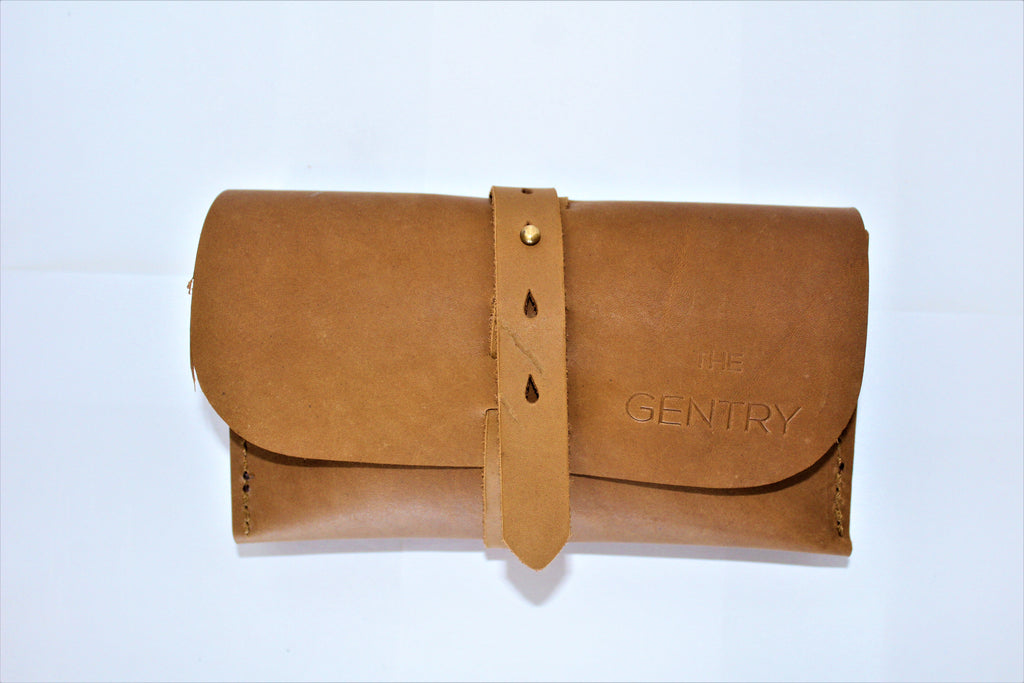 Gentry Roll Up Leather  With Pouch