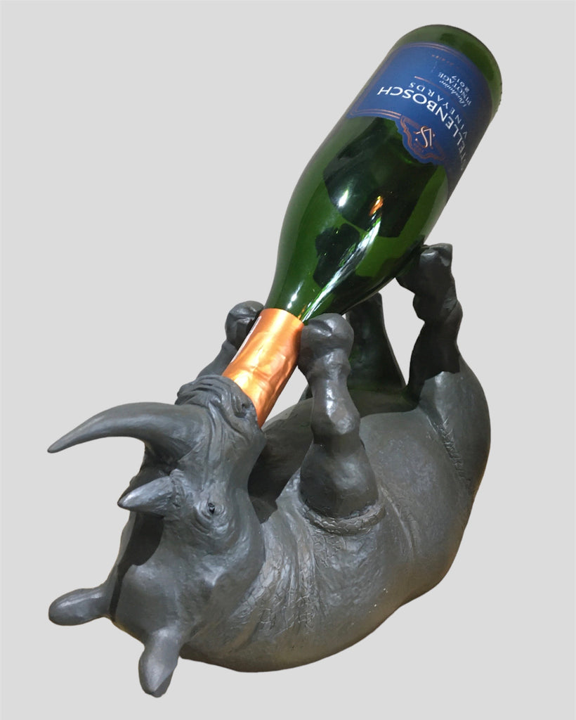 Rhino Wine Bottle Holder