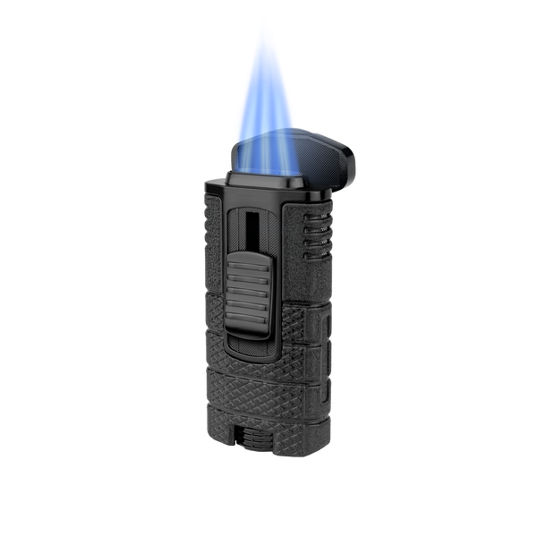 Xikar | Tactical Lighter Triple Jet Slim - Black