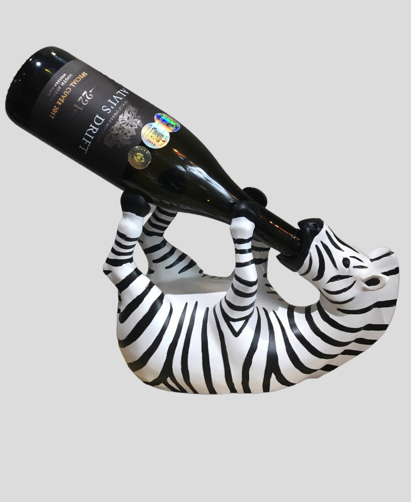 Zebra Wine Bottle Holder