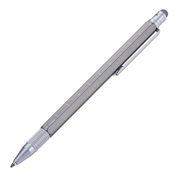 Multitasking Titanium Slim Ballpoint Pen