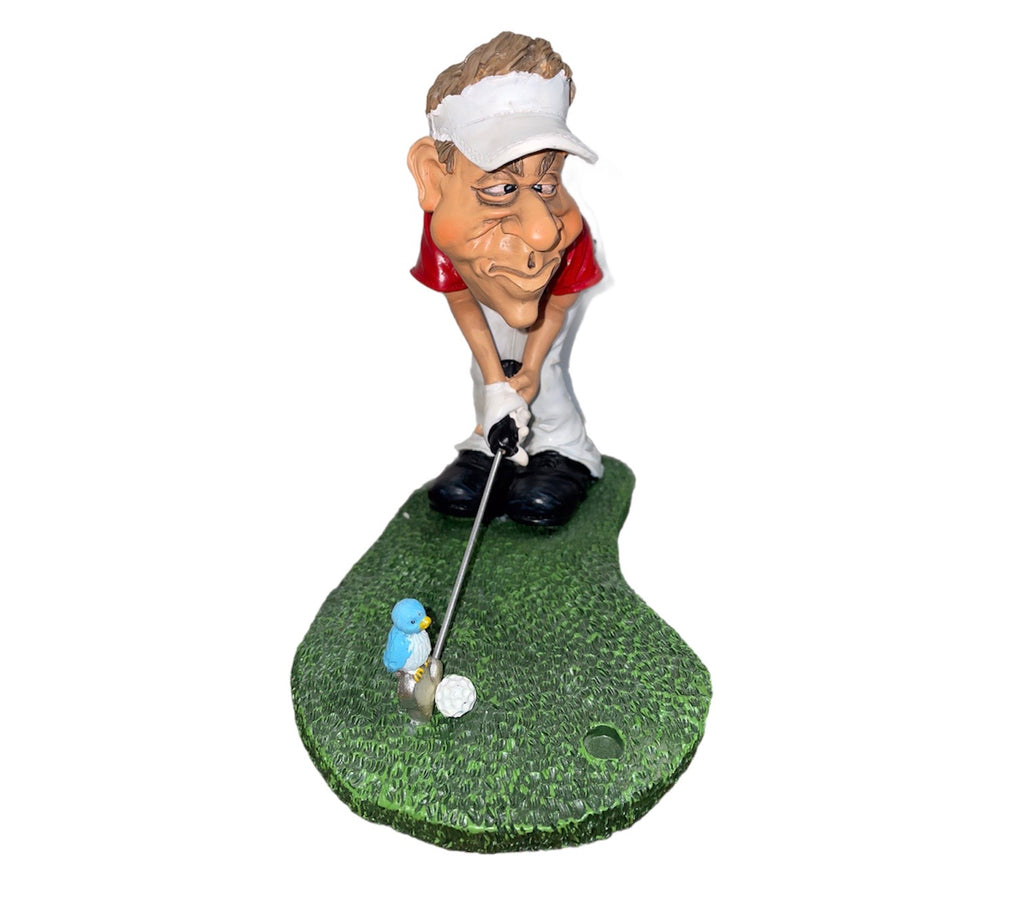 Birdy Golfer Figurine