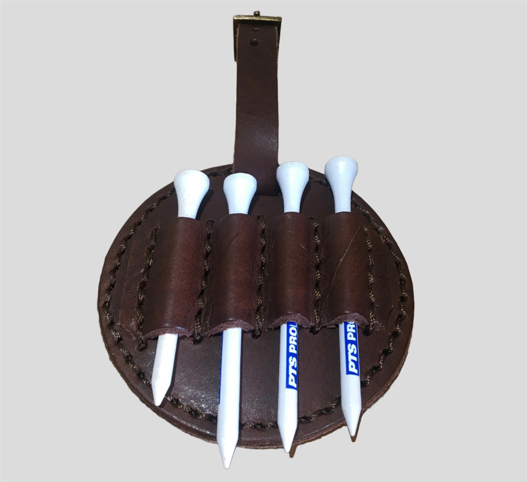 Leather Golf Tee Holder The Gentry ZA