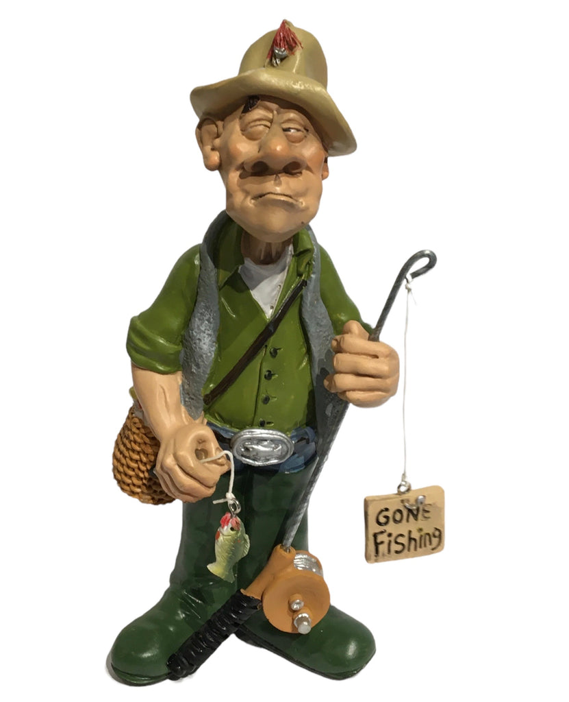 Stratford Fishing Figurine