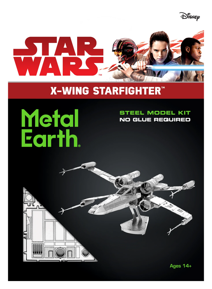 Metal Earth Star Wars x Wing Starfighter - Hobby & Collectables